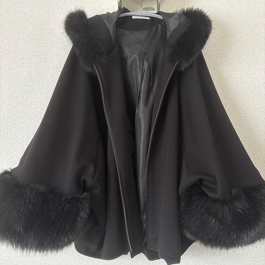 かれんこん　　美品　YAMADAYA FENNEL ポンチョコート