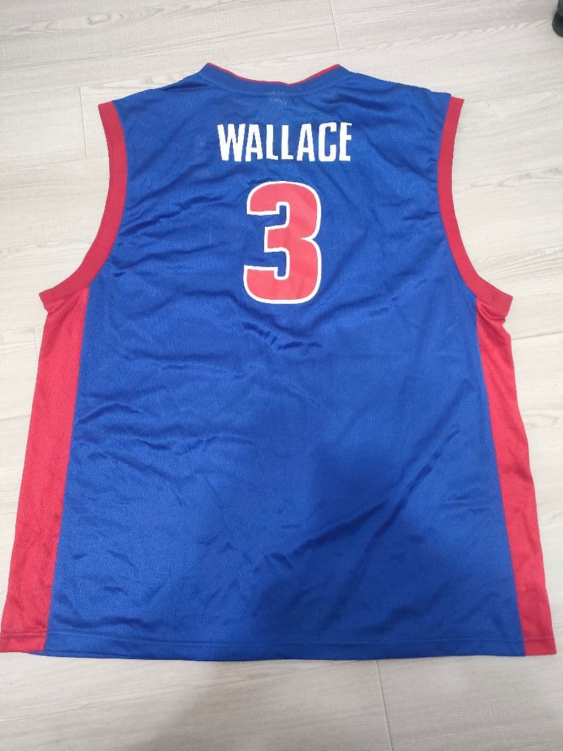 ベンウォーレス NBAレプリカユニフォーム(デトロイトピストンズ#3)