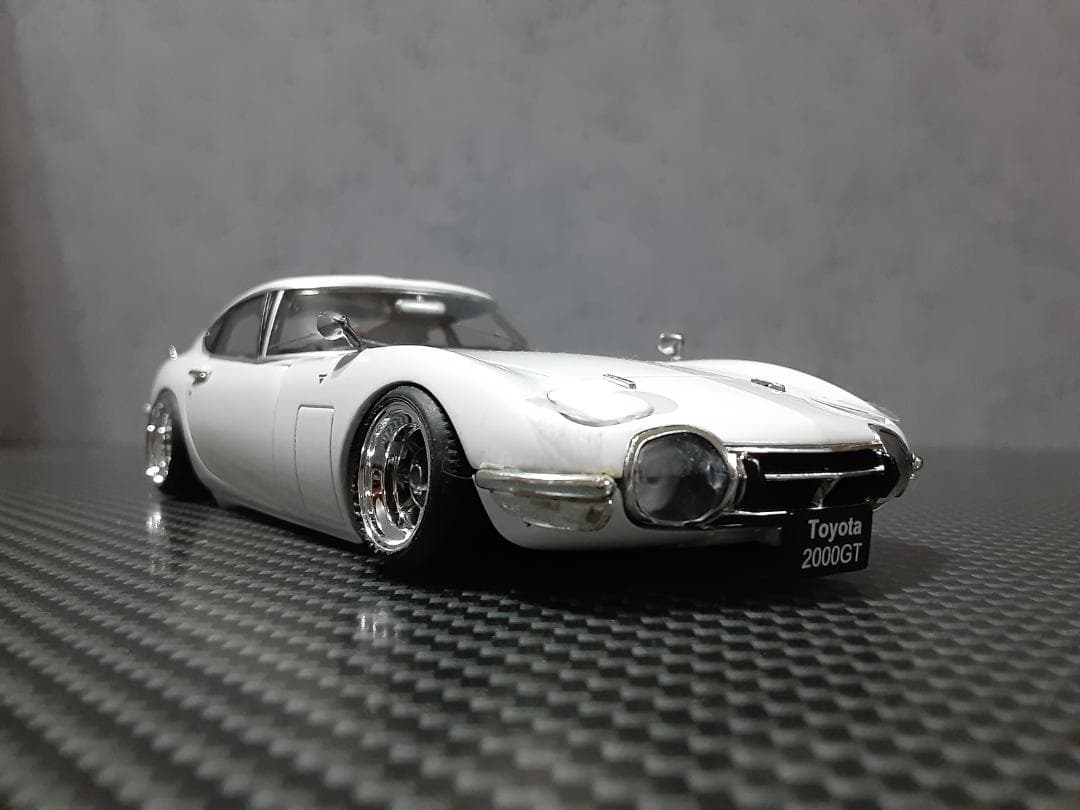 Hachette 1/24トヨタ 2000GT カスタム改 ローダウン - メルカリ