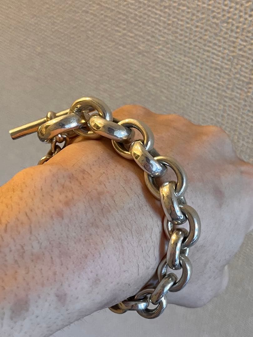 クレッシェンドブレスレット　シルバー925