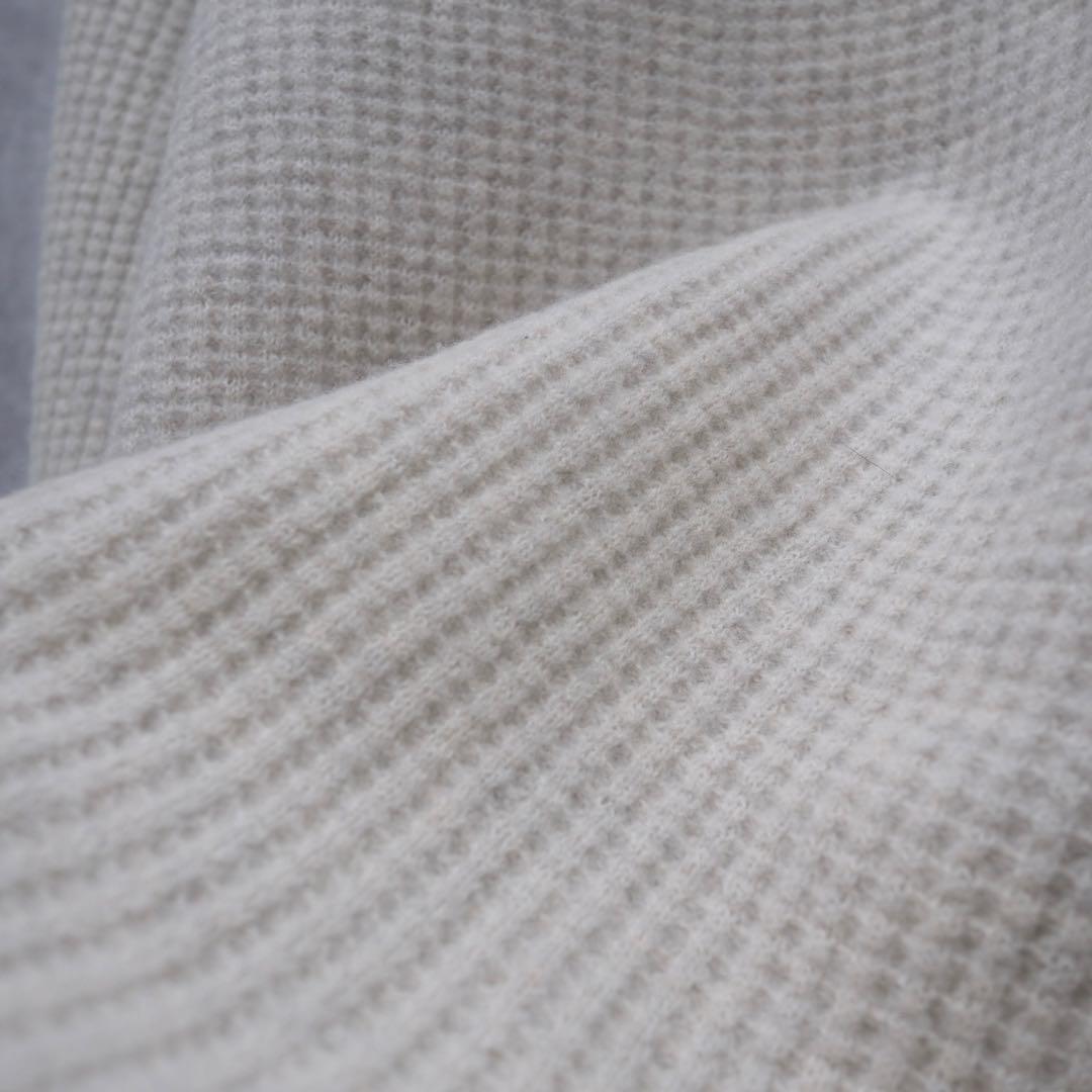 WTAPS｜19AW Waffle Sweater.Wool（Oat・X03）