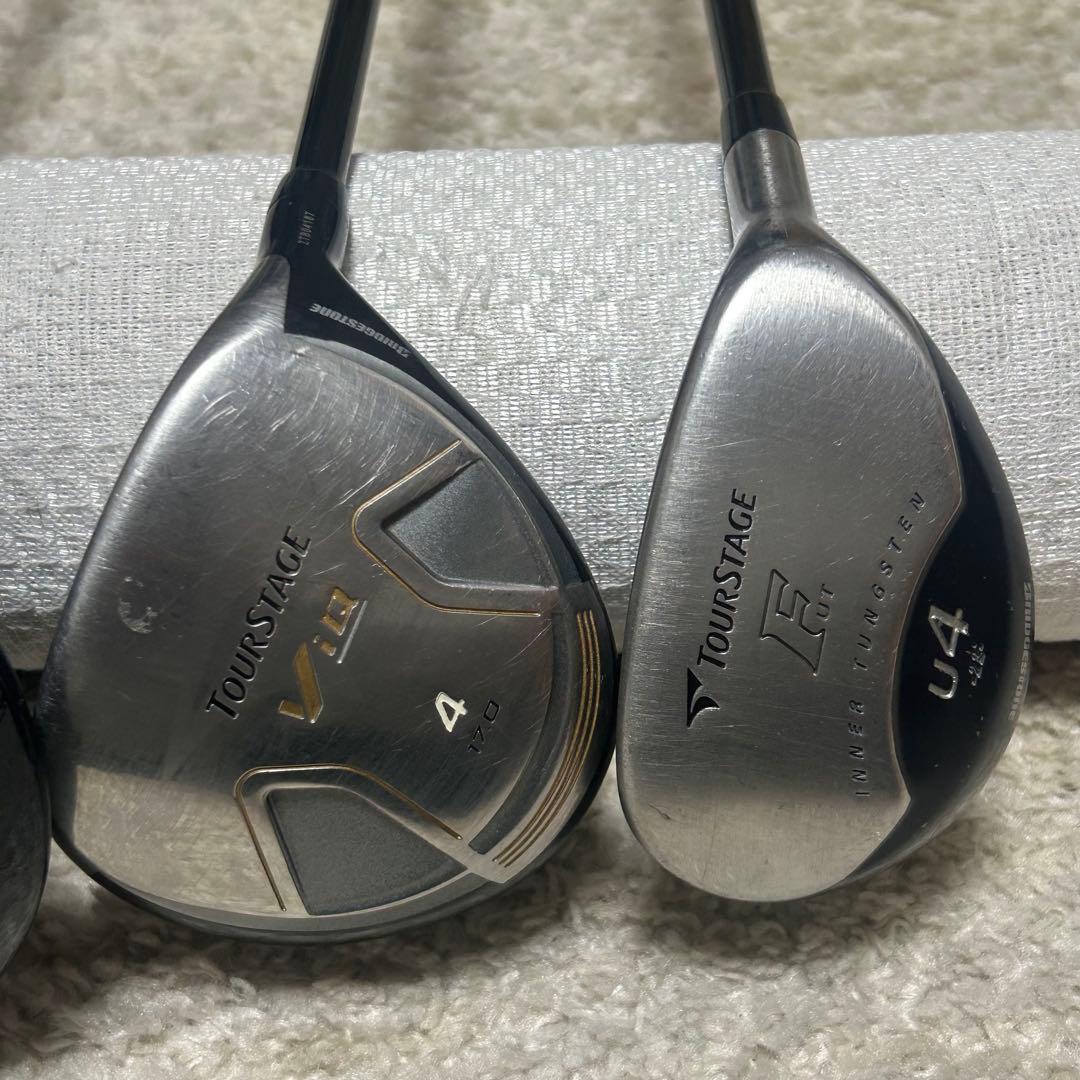 メンズ　ツアーステージ 13本　ゴルフセット　キャディバッグ付き