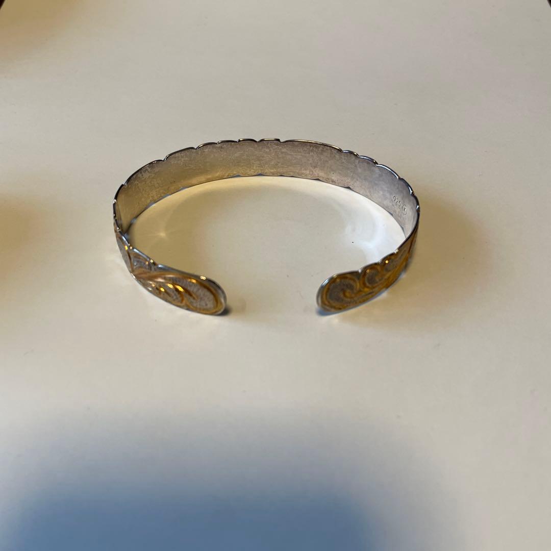 ハワイアンジュエリー 925K オープンバングル