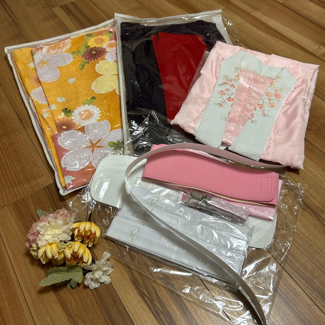 袴セット(着付け小物やブーツ付き) 小学生卒業式 袴紐下87 キョウエツ