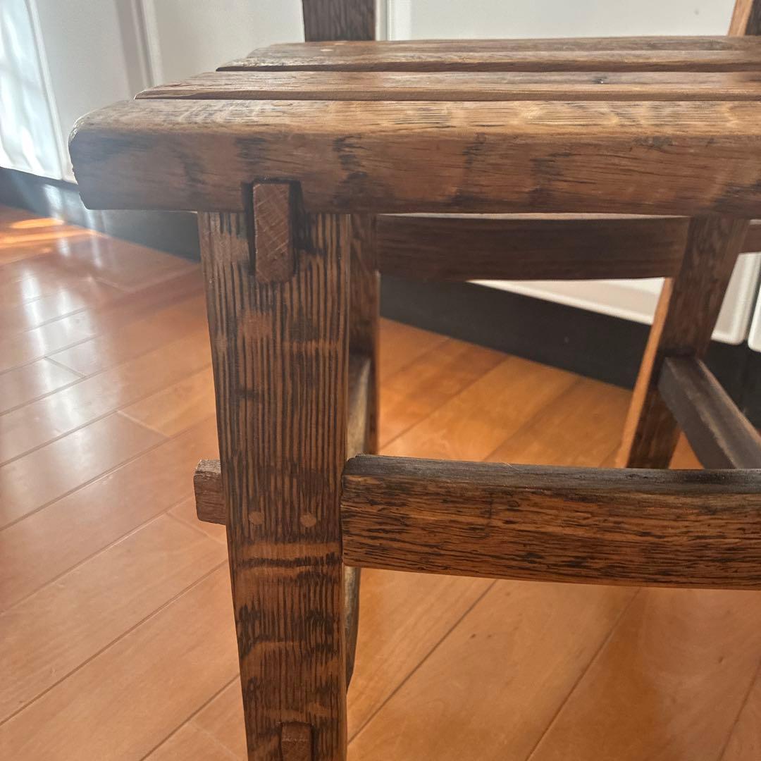 樽材椅子 ・座ってもインテリアでもOK ・樽材のカーブ ・鋸,ノミで作り組込む