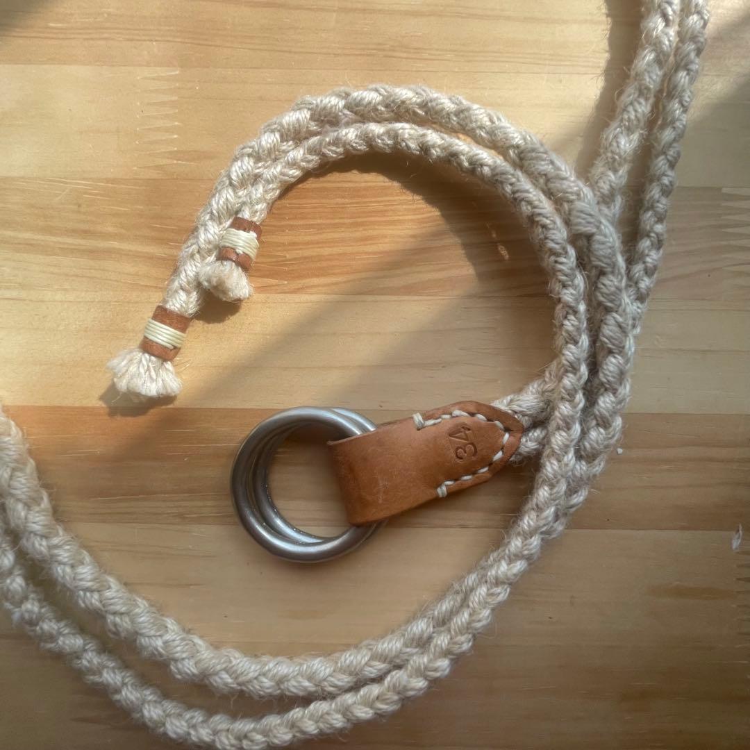 BEAMS Planets ロープ リングベルト MASTER&Co.