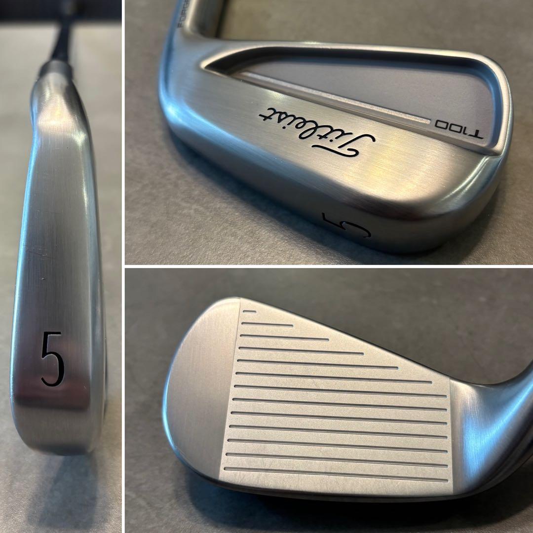 タイトリスト T100 2025 5-PW 6本 DG X100 TI