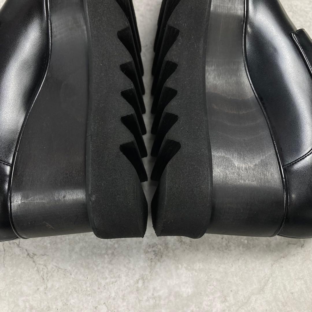 ステラマッカートニー　エリス 34 ブラック　厚底　プラットフォーム　シューズ