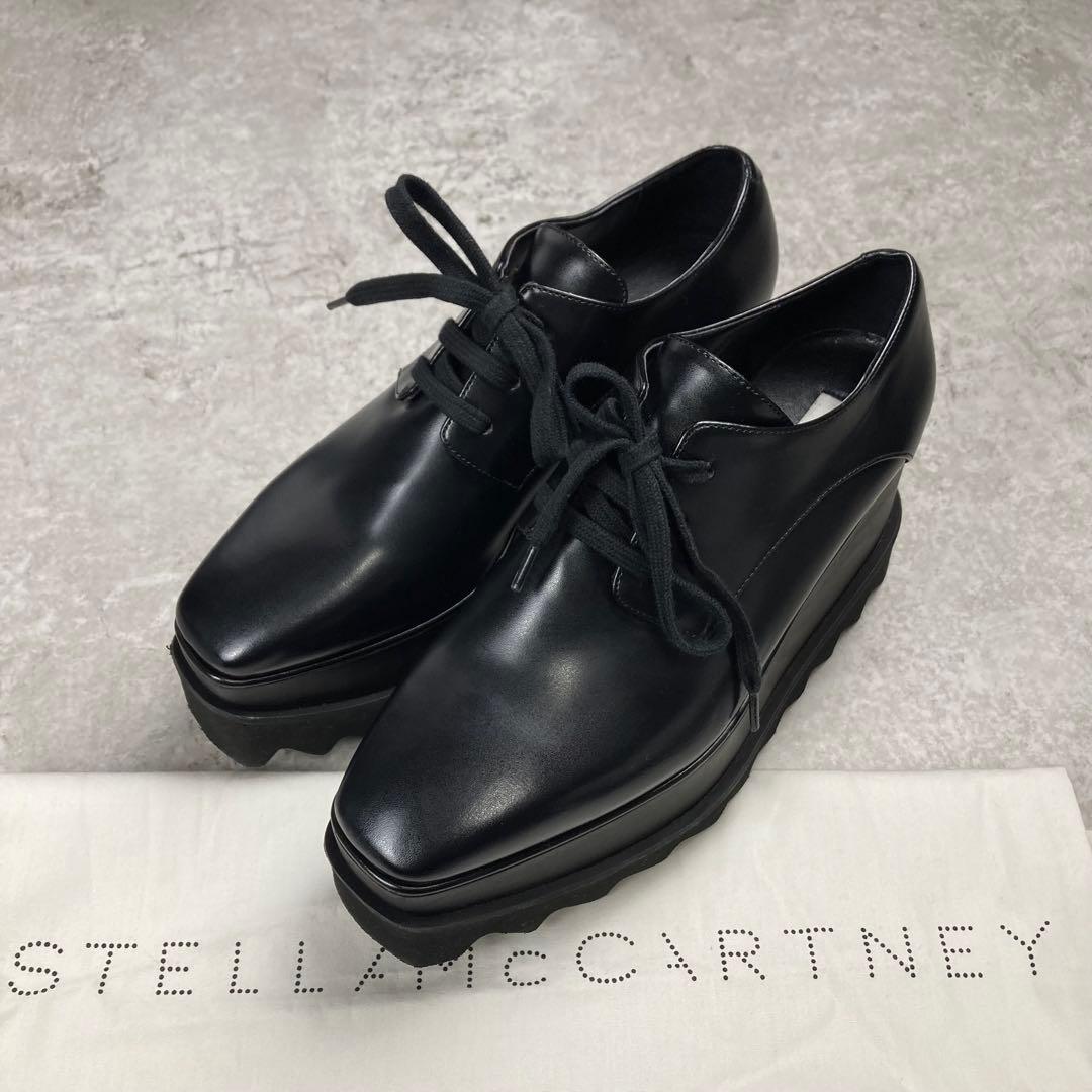 ステラマッカートニー　エリス 34 ブラック　厚底　プラットフォーム　シューズ