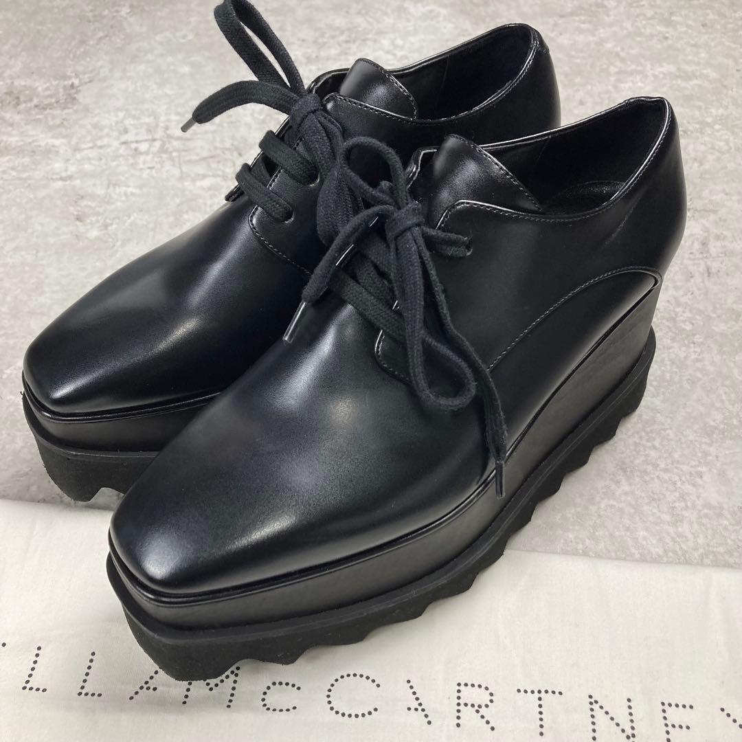 ステラマッカートニー　エリス 34 ブラック　厚底　プラットフォーム　シューズ
