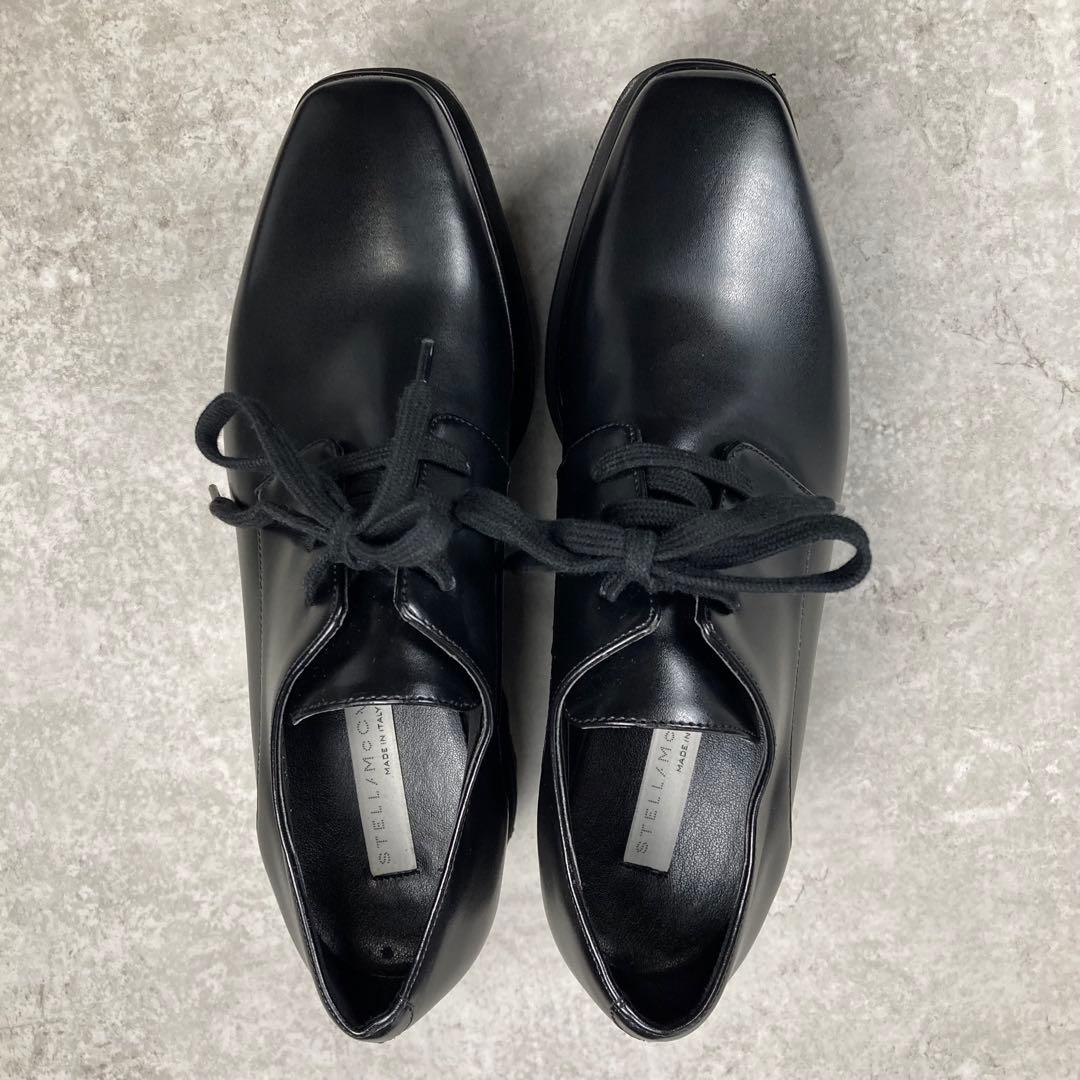 ステラマッカートニー　エリス 34 ブラック　厚底　プラットフォーム　シューズ