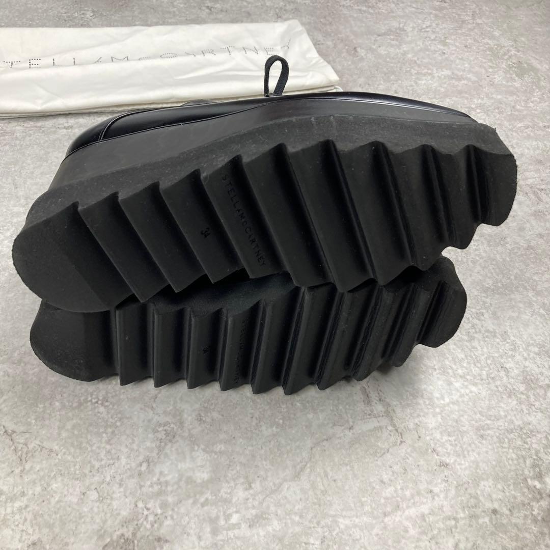 ステラマッカートニー　エリス 34 ブラック　厚底　プラットフォーム　シューズ