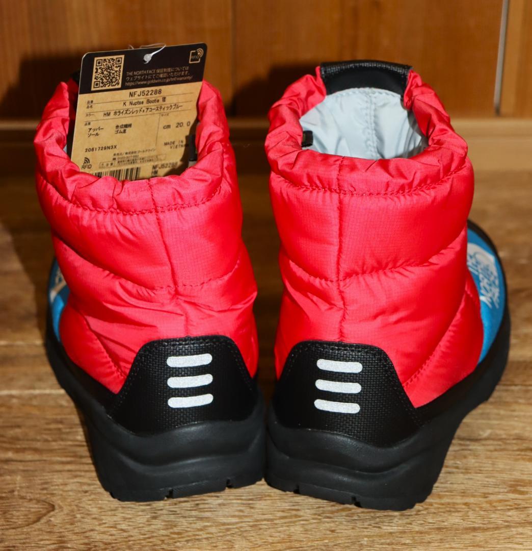 新品 ノースフェイス キッズ ヌプシ ブーティ Ⅶ 20cm