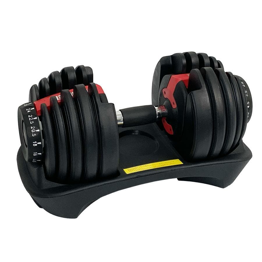 可変式 ダンベル 15段階調整（24kg 1個）TOP FILM 筋トレ