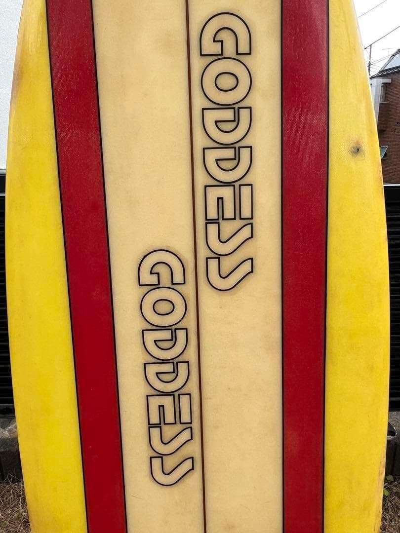 最終値下げ！！【ビンテージ！希少！】ゴッデス サーフボード シングル