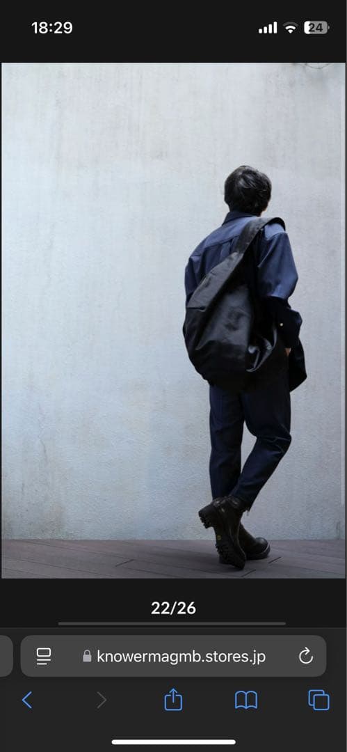 MB ULTIMATE FABRIC ハーフムーンボディバッグ BIG