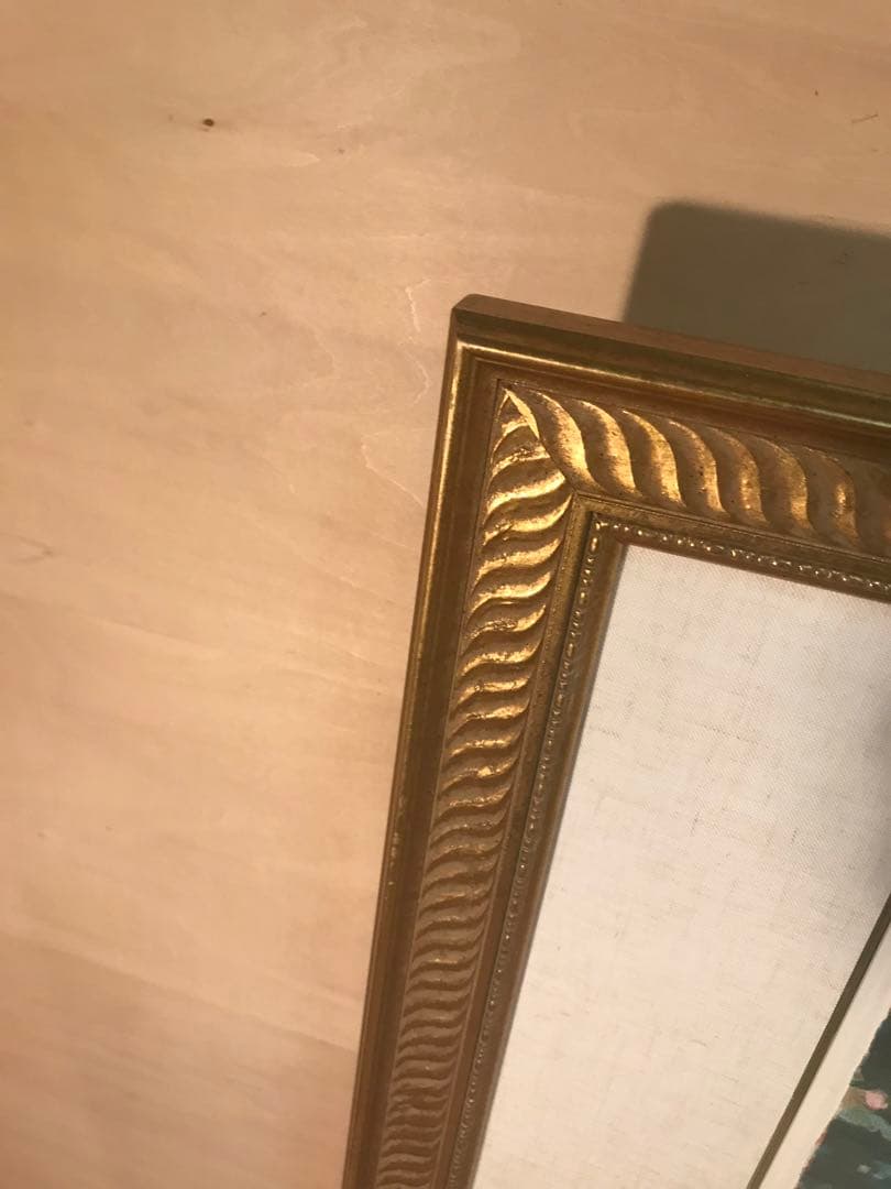 クロード・モネ　「睡蓮」　リトグラフ　刷り師サイン・エンボス印・エディション有り