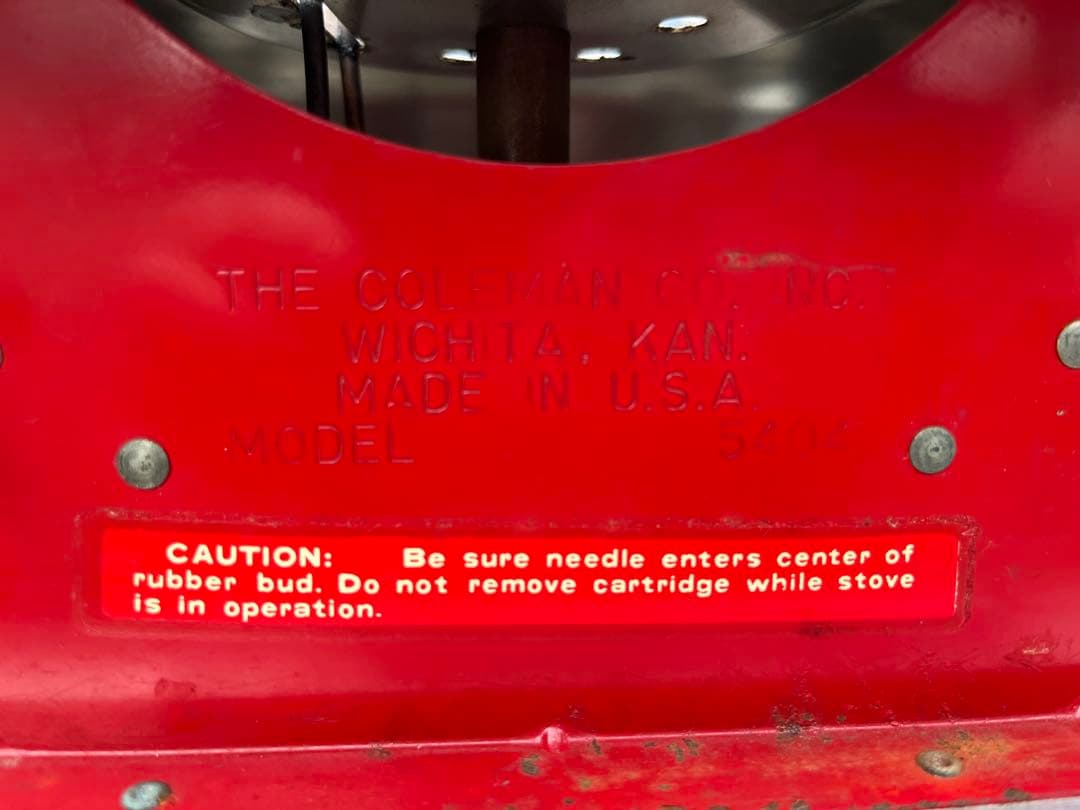 Coleman Picnic Stove CB缶仕様 ビンテージ
