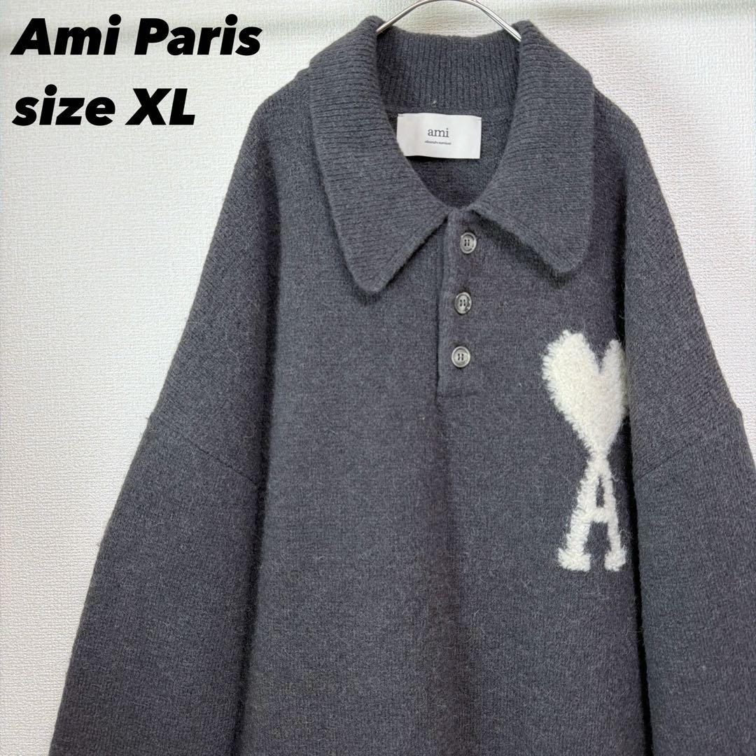 希少 入手困難】アミパリス 24aw ポロ ニットセーター - メルカリ