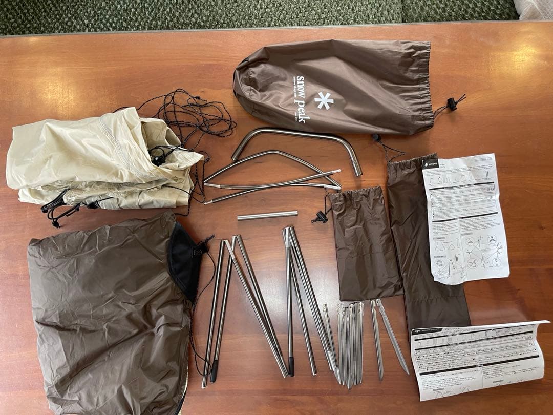 約60%オフ★ スノーピーク　ラゴ1　アイボリー★軽量ダブルウォール山岳テント