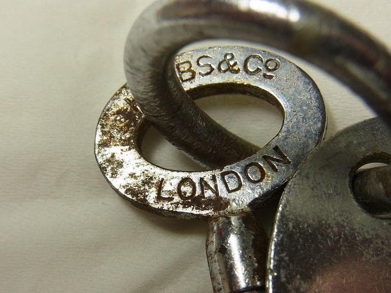 イギリス ロンドン ヴィンテージ 2D STAMPホテル ルームキー タグ付き