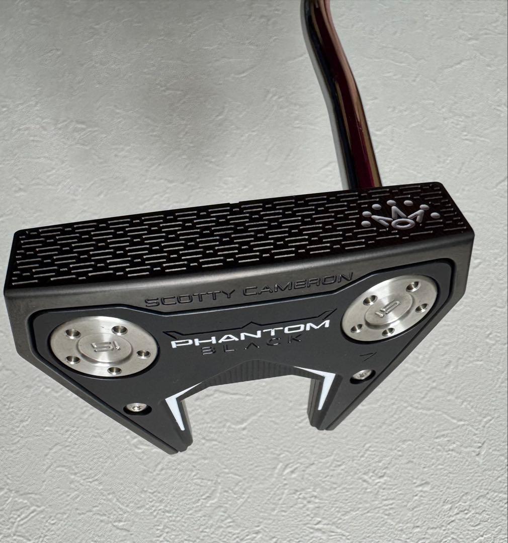 【限定品】スコッティキャメロン／PHANTOM BLACK 7 34インチ