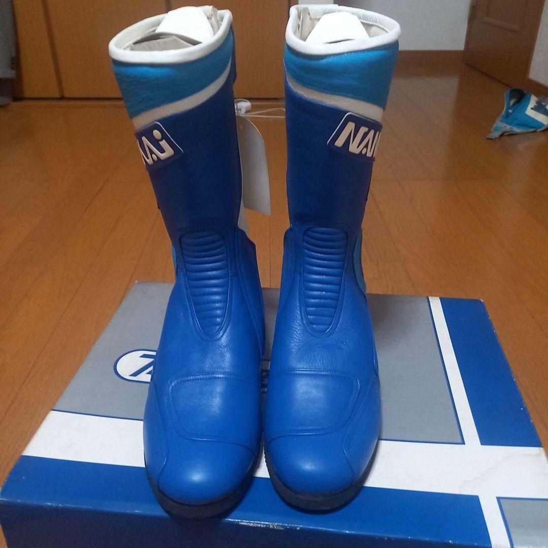 NANKAI バイク用ブーツ 26.0cm 青白