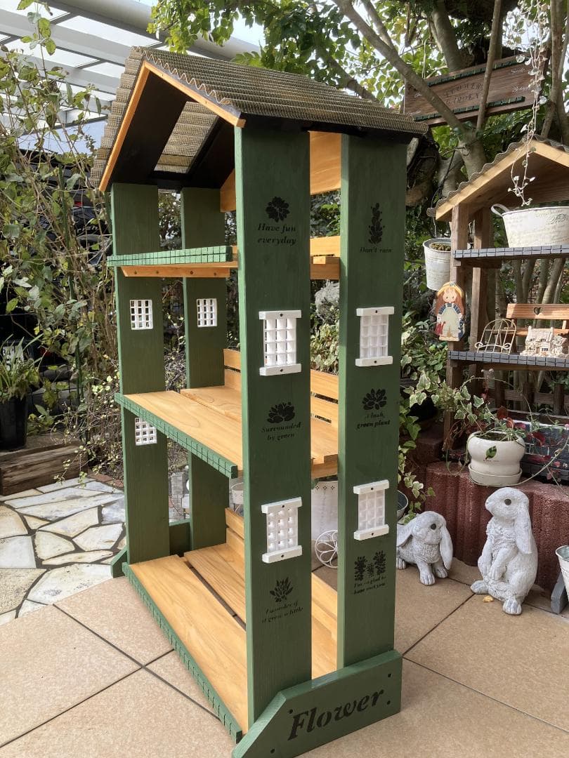 No10　handmade様 三角屋根、簡単移動、 ワイド 3段