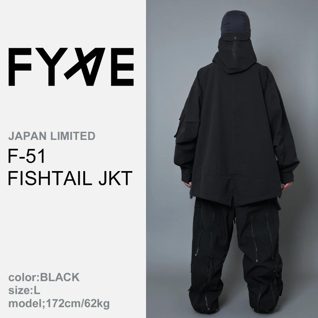 FYVE 日本限定 スノーボードウェア 新品 ジャケット ブラック Lサイズ