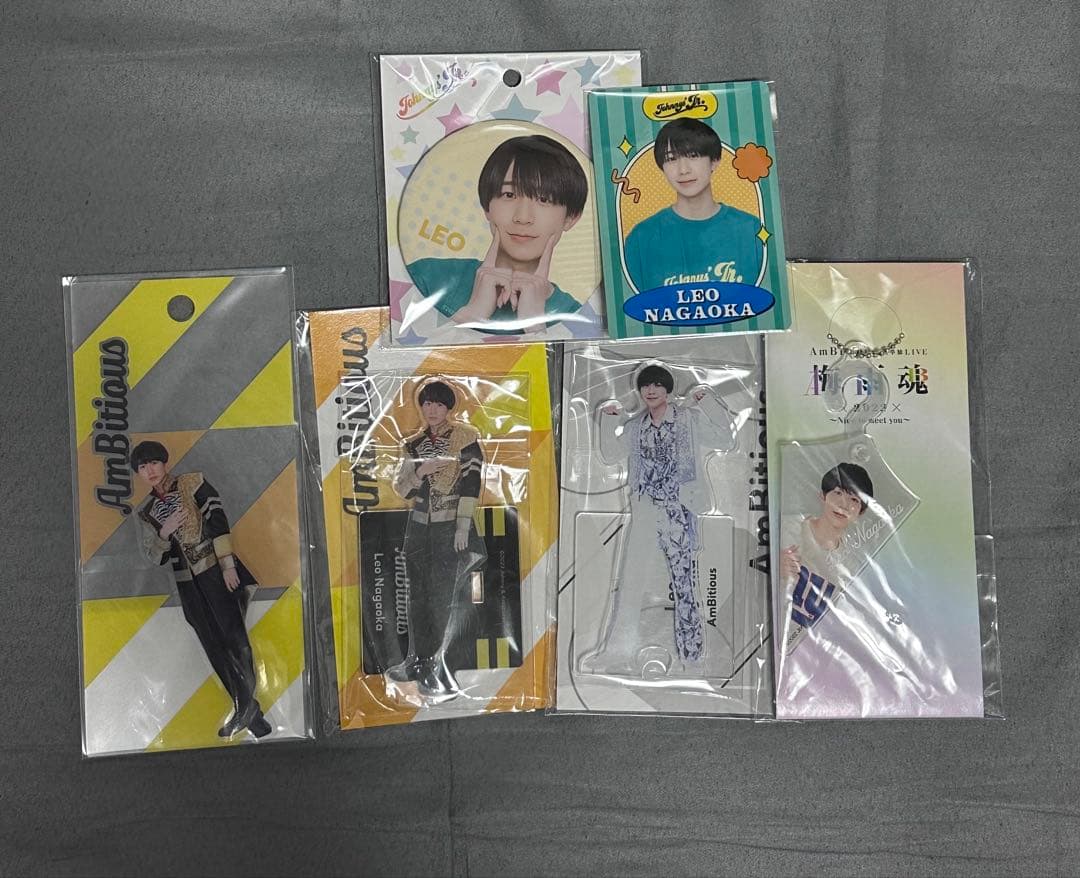 永岡蓮王 アクスタ 缶バッジ まとめ売り - メルカリ