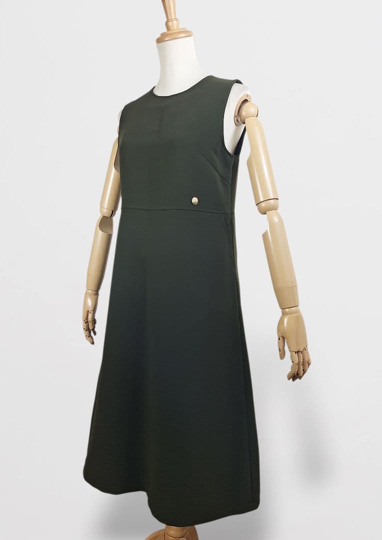 美品 jolie mignon ストレッチ素材ジャンパースカート