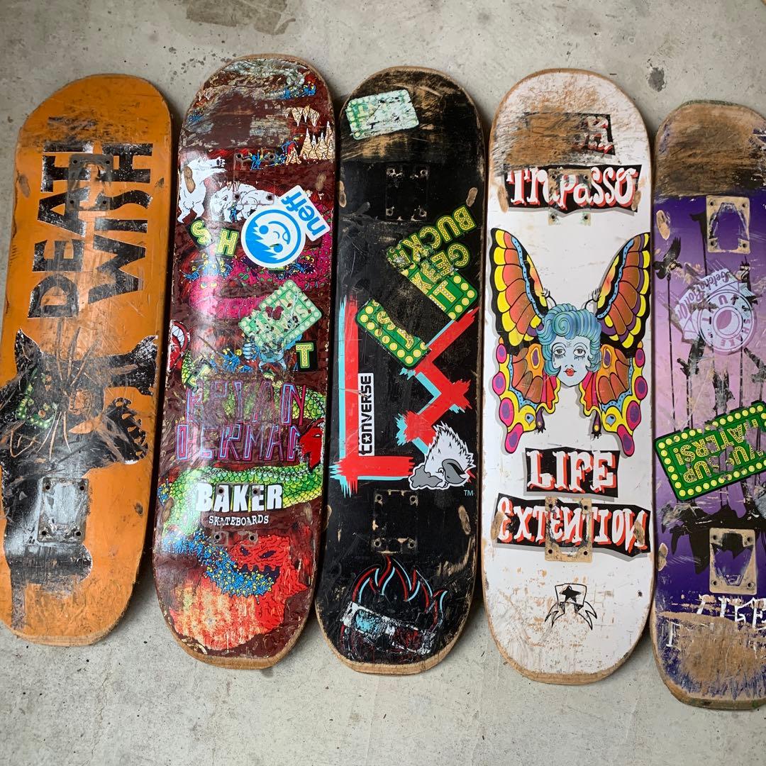 スケートボード デッキ5枚セット 希少モデル