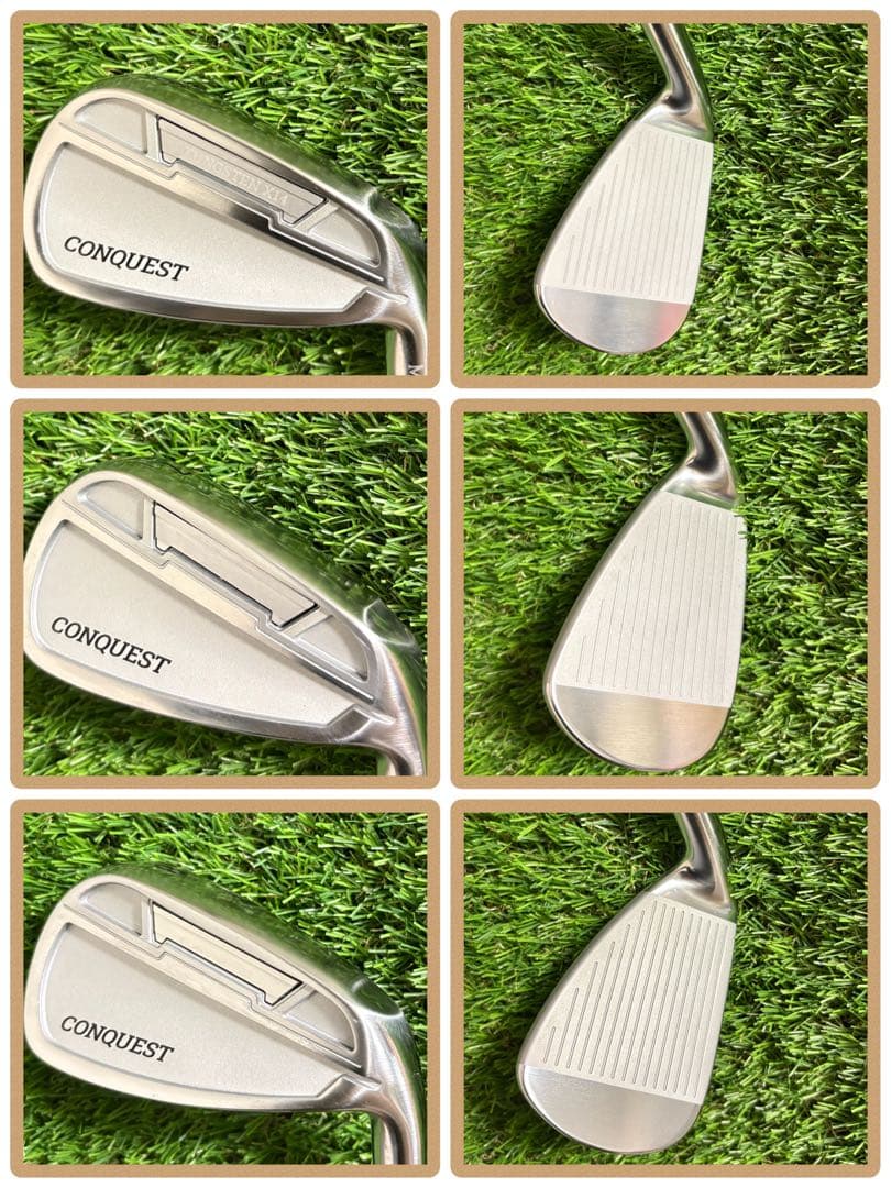 2022年ほぼ新品！高級MAJESTY CONQUESTアイアンセット5本R - メルカリ