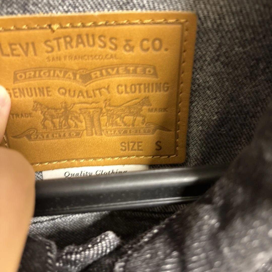 Levi's BIOTOP別注　TYPE 2 TRUCKER BLK EX