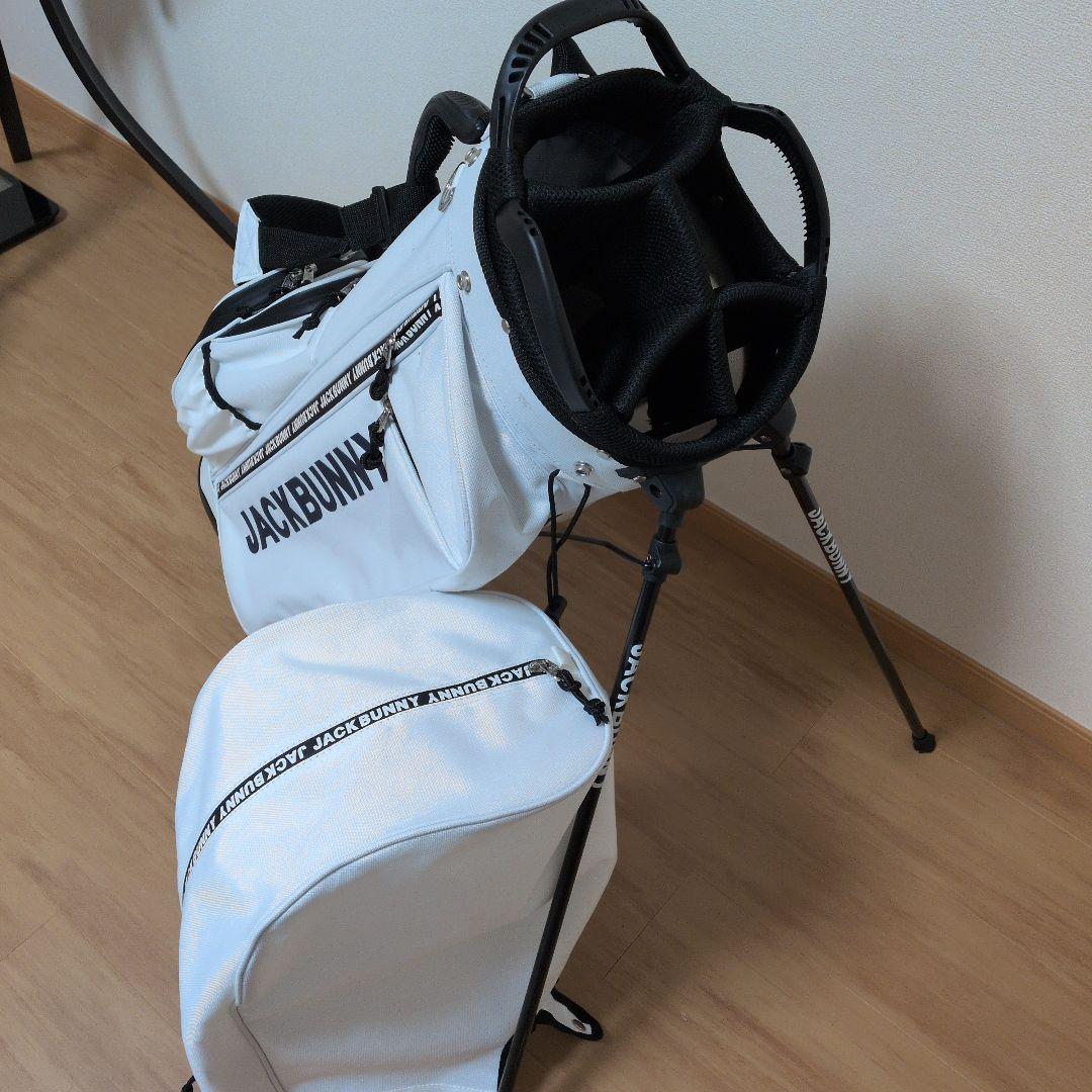 値下げ】JACK BUNNY ホワイトキャディバッグの通販はau PAY マーケット