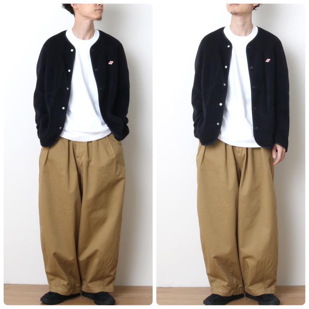 DANTON フリースカーディガン