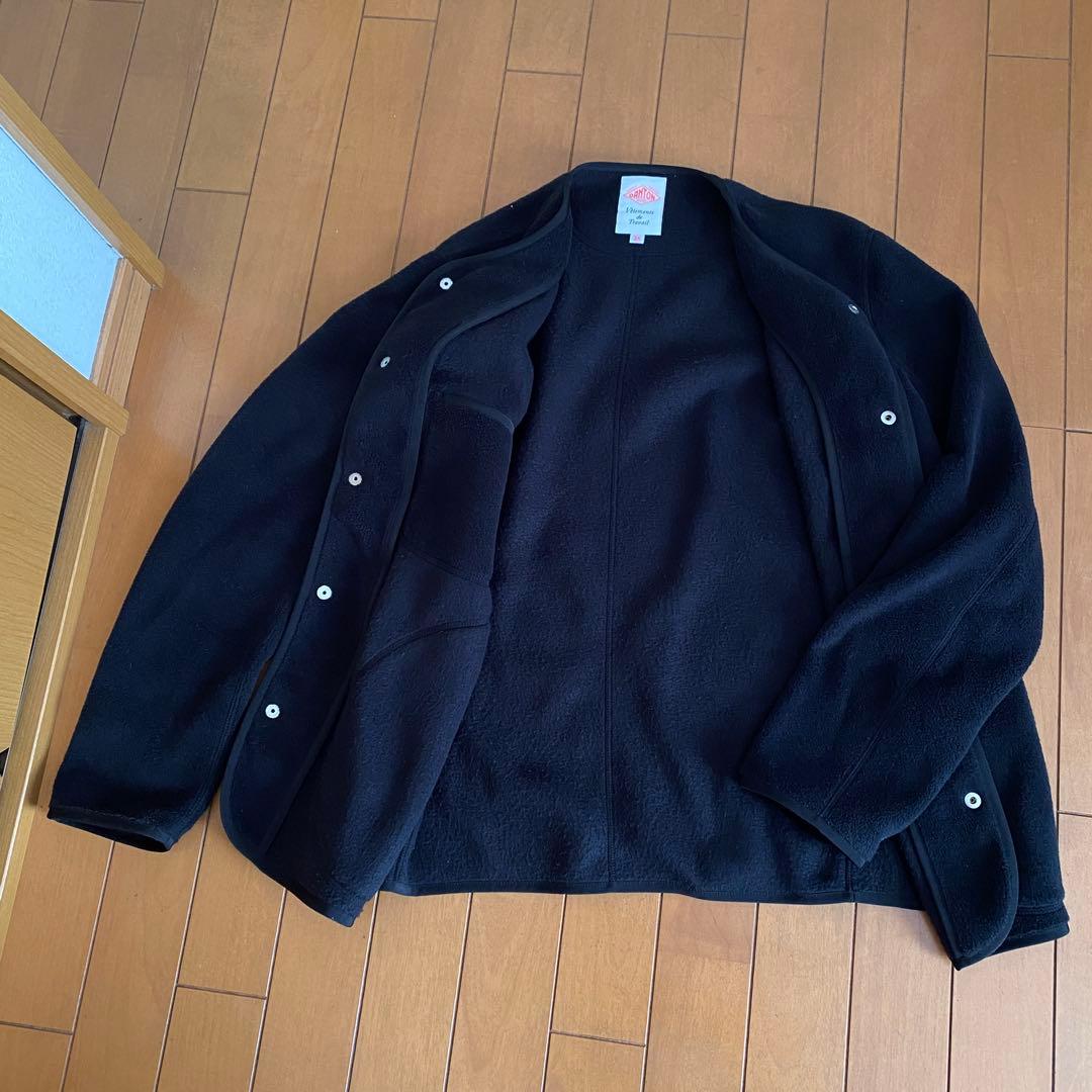 DANTON フリースカーディガン