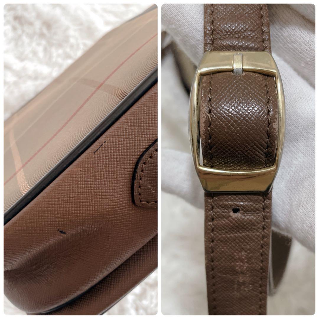 Burberrys バーバリー ショルダーバッグ　ホースロゴ　チェック