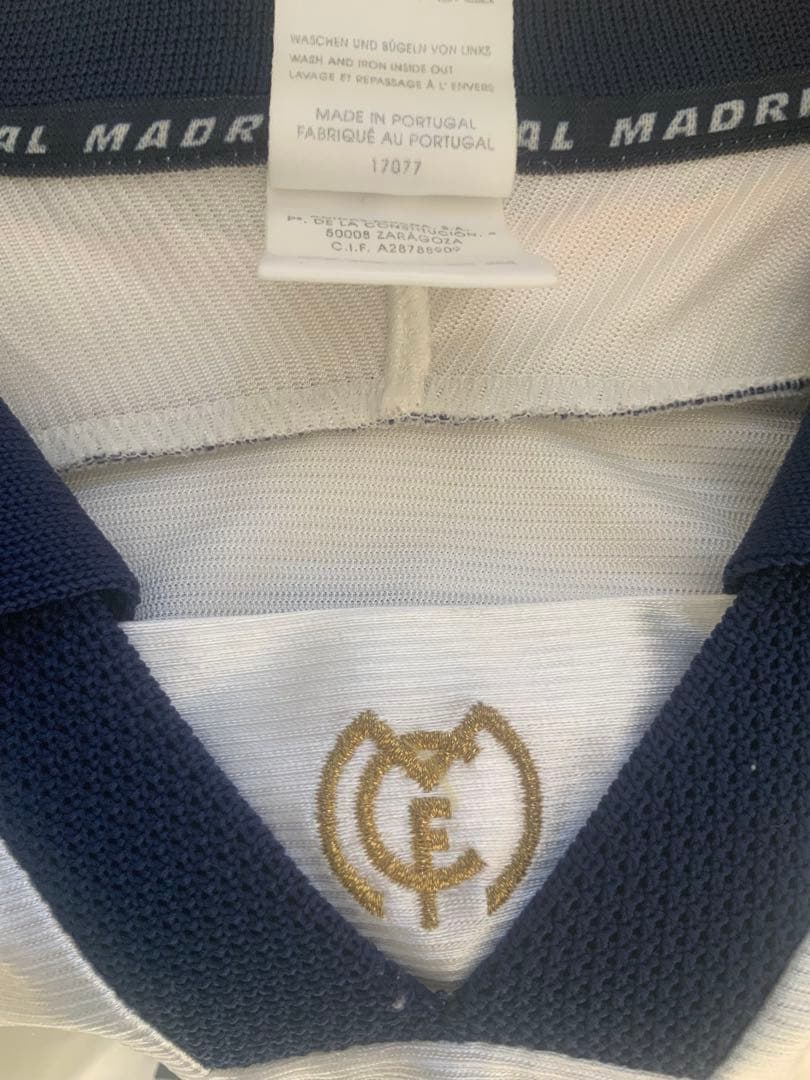 レアル・マドリード 当時ホームユニフォーム】1998-2000 Real Madrid