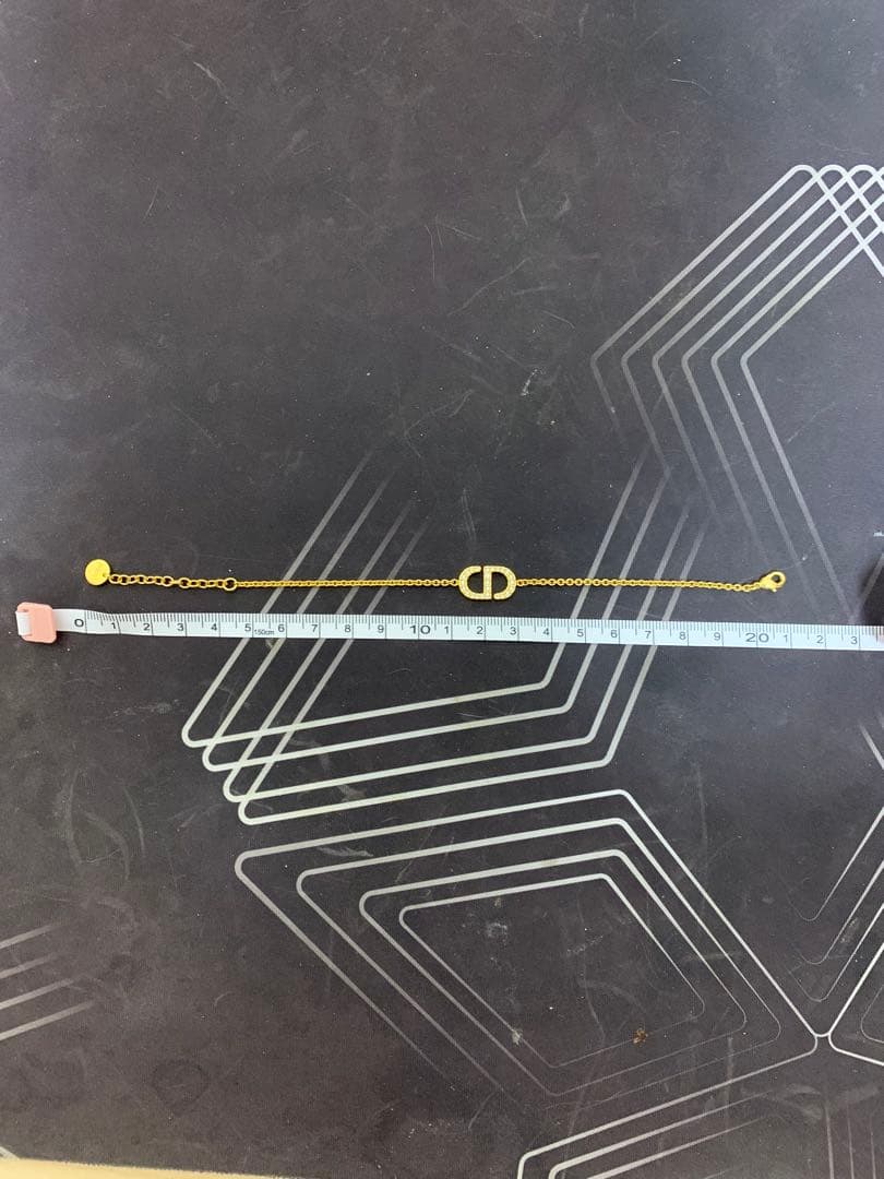 クリスチャンディオール ブレスレット レディース PETIT CD ゴールド