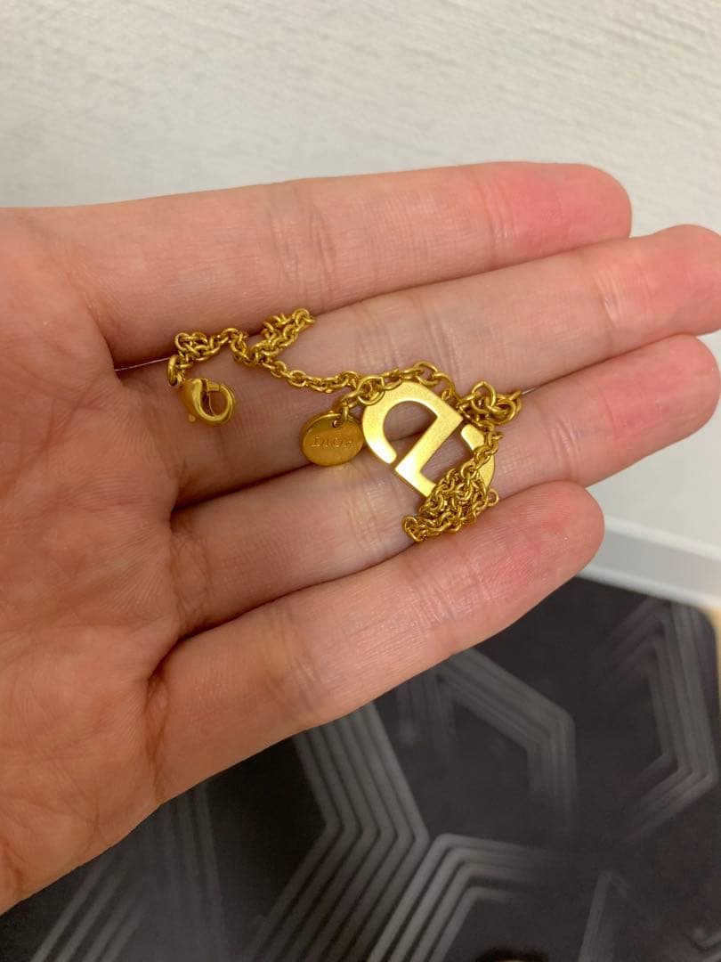 クリスチャンディオール ブレスレット レディース PETIT CD ゴールド