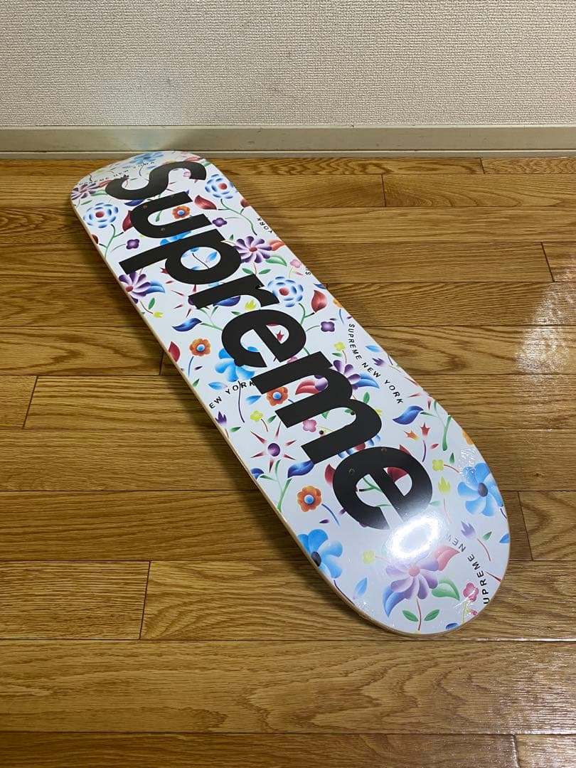 未使用品 / SUPREME / 19SS / フローラル スケートボード