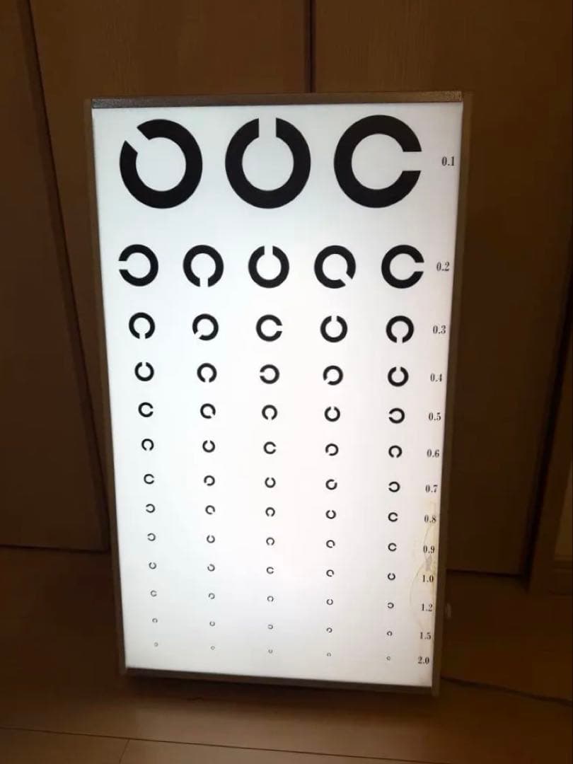 Uchida 視力検査器 アンティーク