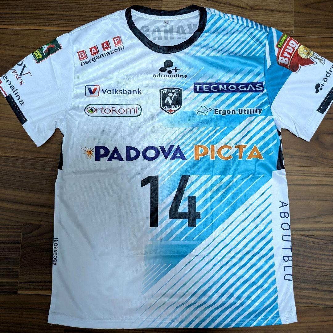 イタリア セリエA パドヴァ ユニフォーム ゲームシャツ 髙橋藍 シャツ