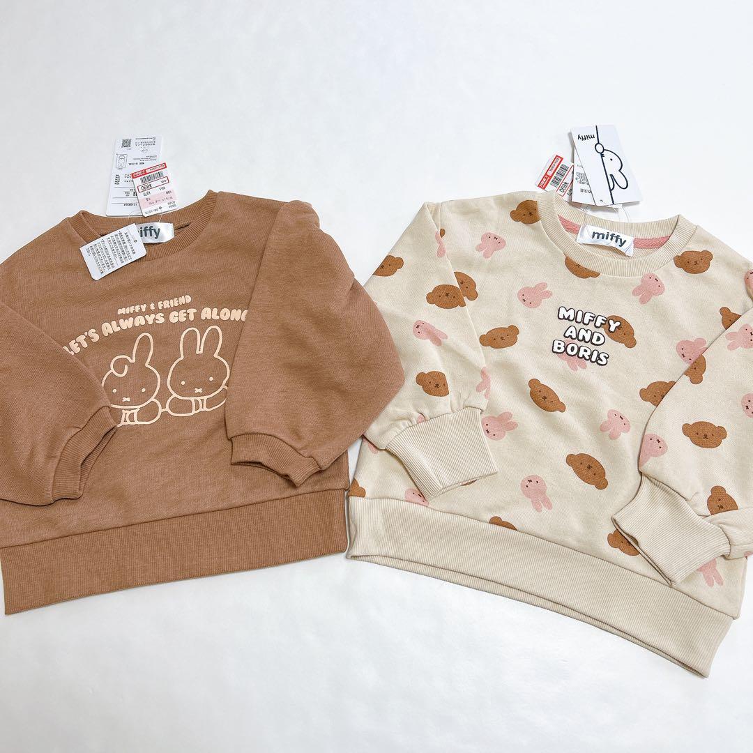 ミッフィー】トレーナーෆ‪レギンスෆ‪ニット帽19点セット100cm‬‬