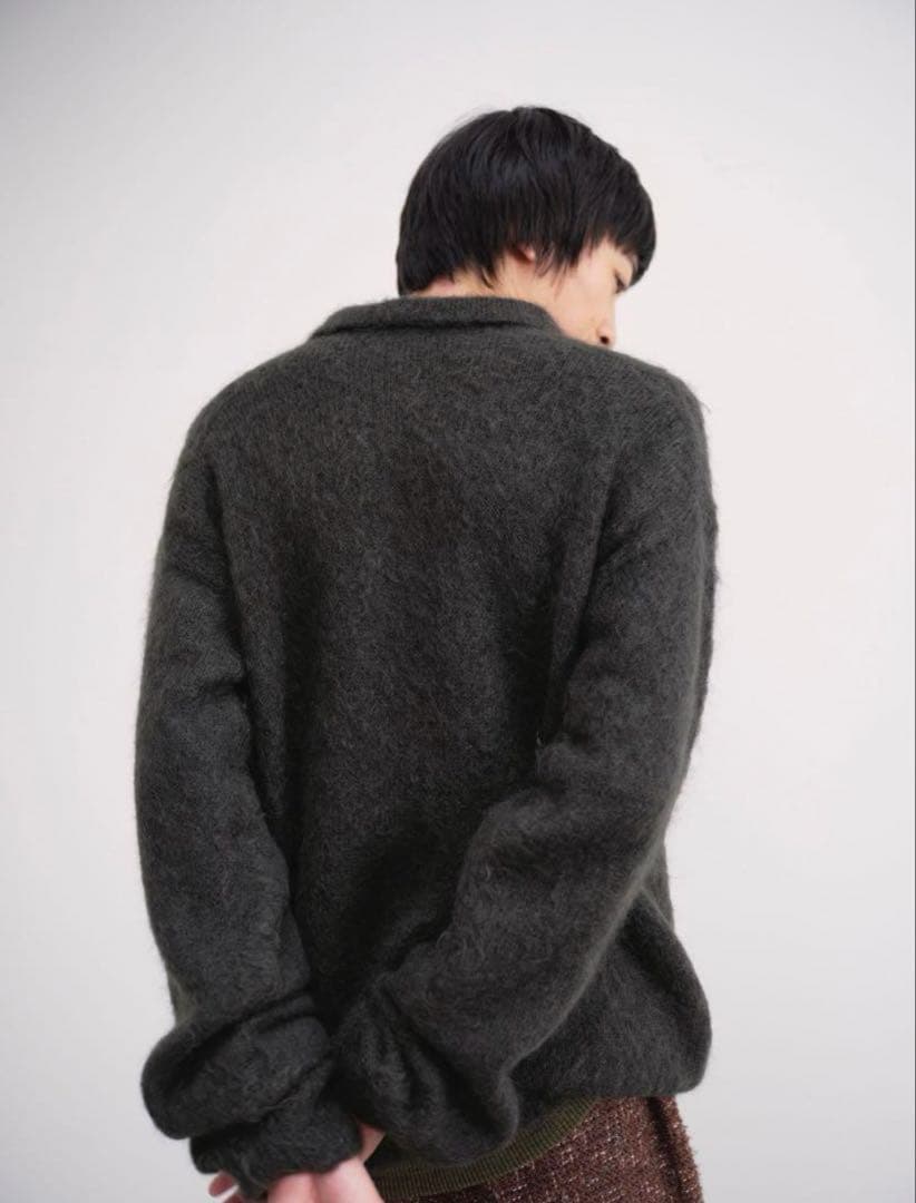 トップス auralee 24aw mohair knit polo