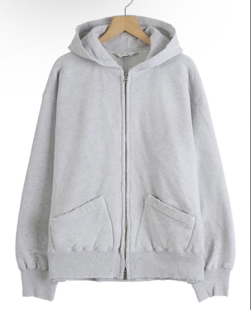 ancellm 25aw ZIP UP HOODIE サイズ2