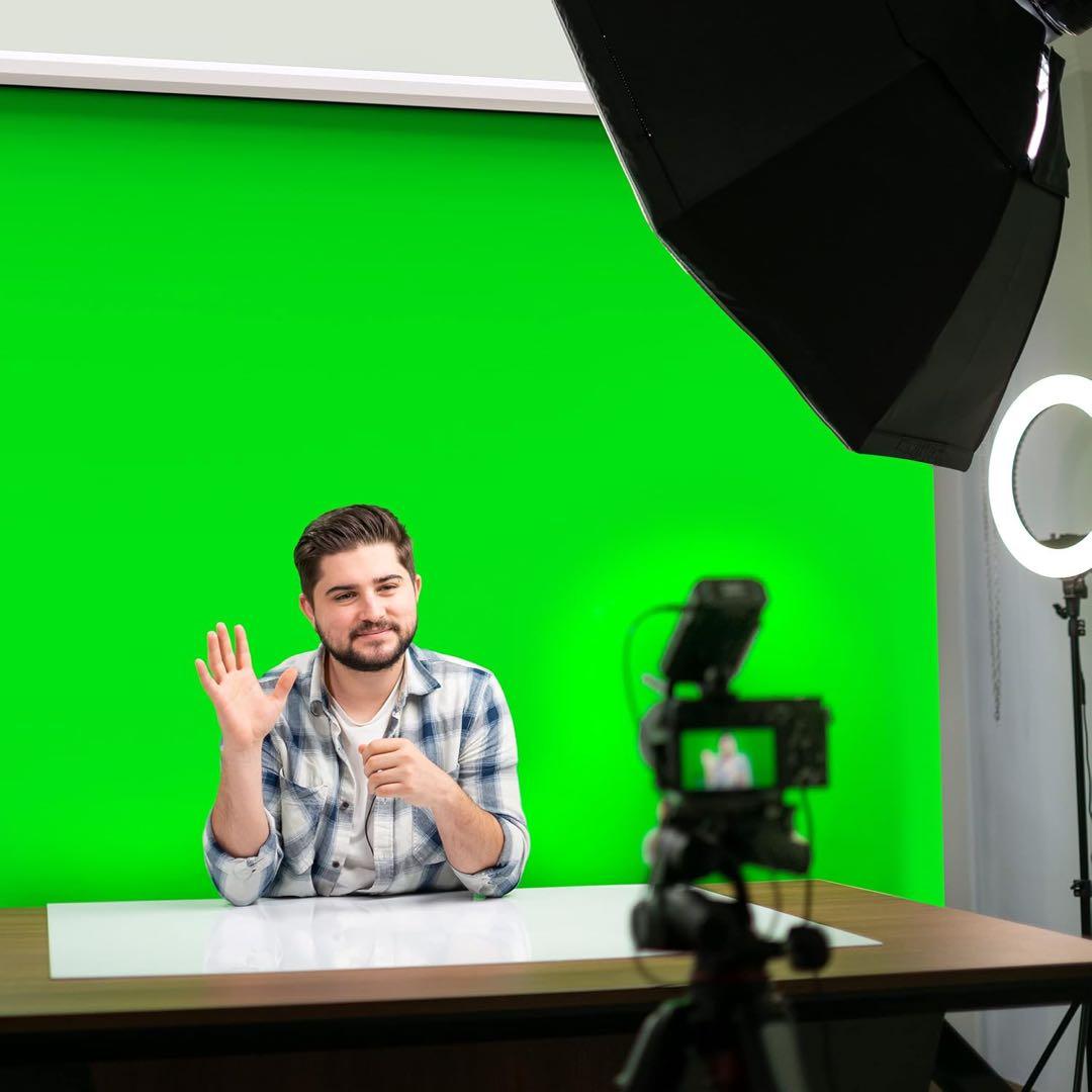 KHOMO GEAR グリーンスクリーン 2.13m x 2.13m