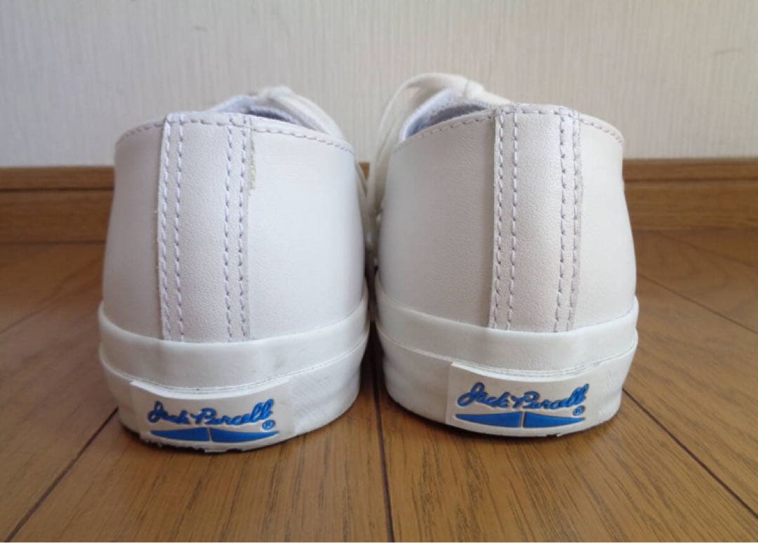 廃盤 極上 美品 コンバース ジャックパーセル 白レザー 90s 米国製の復刻