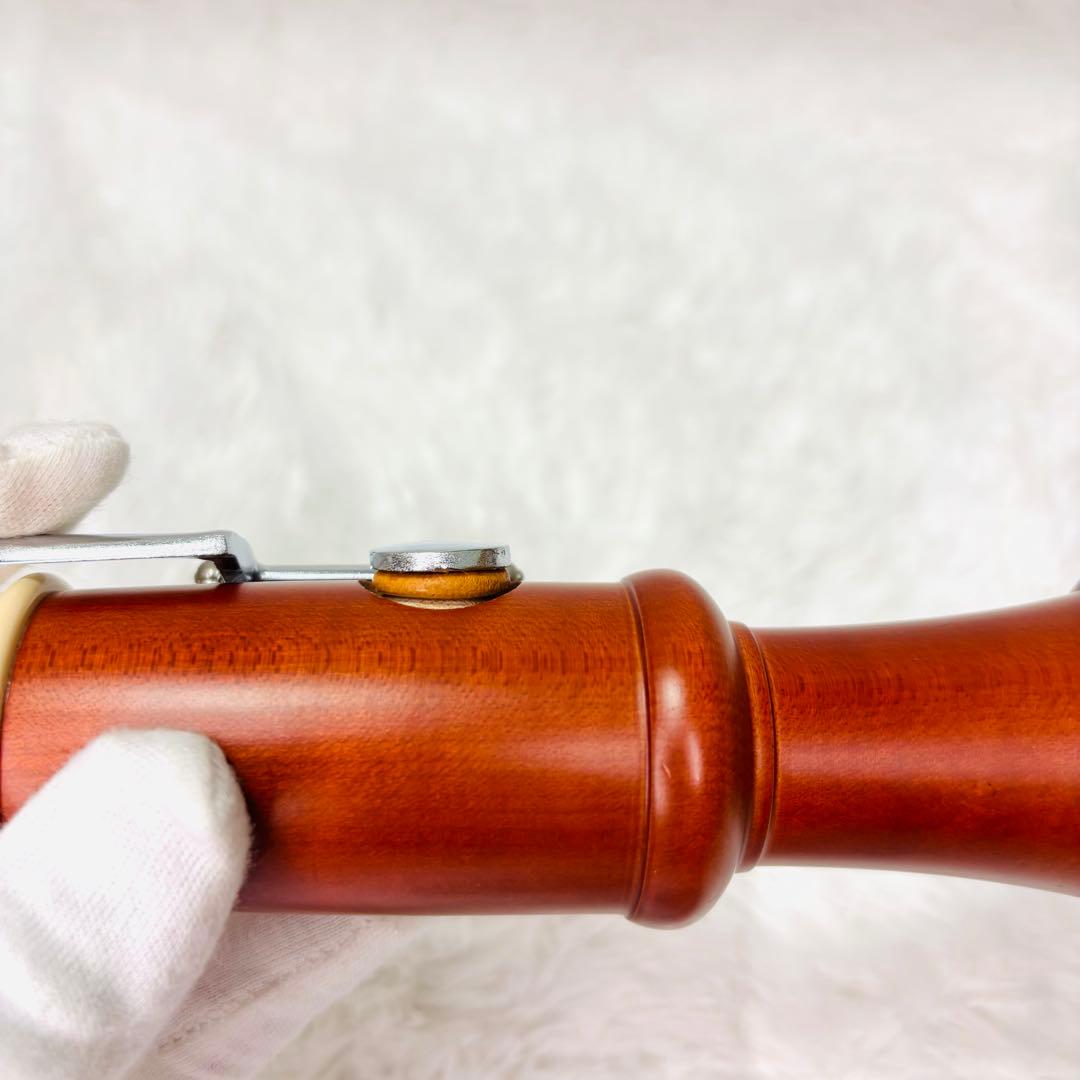 ゼンオン テナーリコーダー 木製 2300B ケース付 音出し確認済み 全音